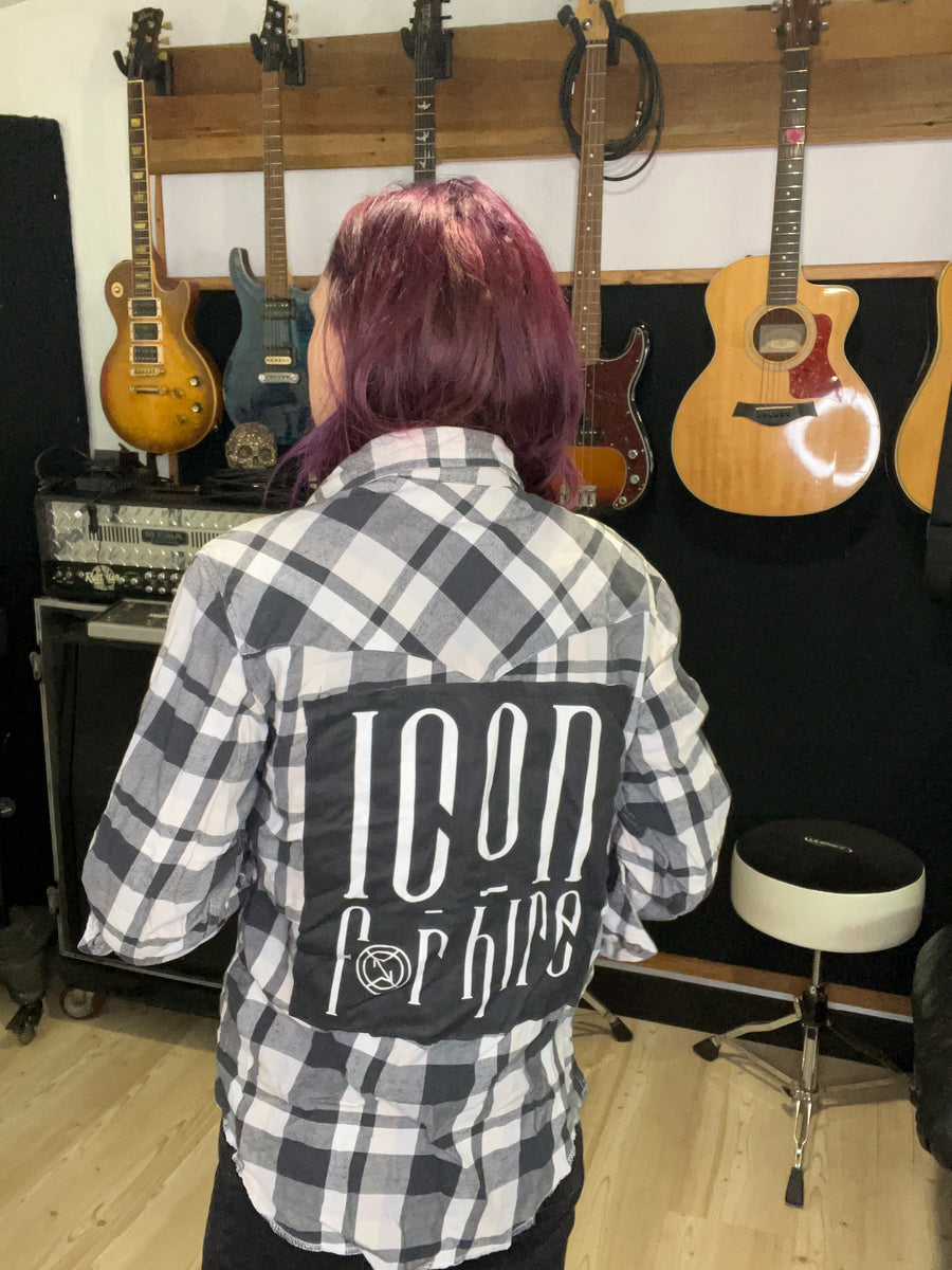 Custom IFH Flannel - SM Grey